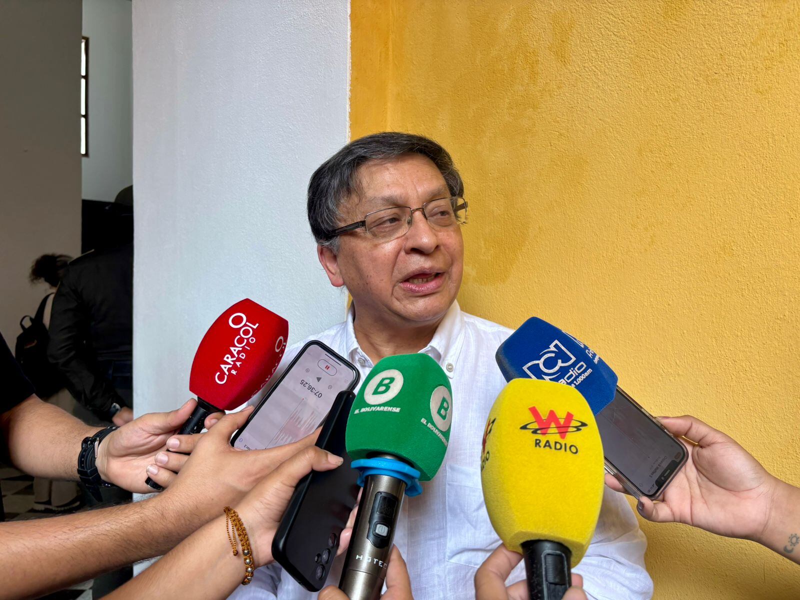 Presidente de la Corte Constitucional. Foto: W radio.