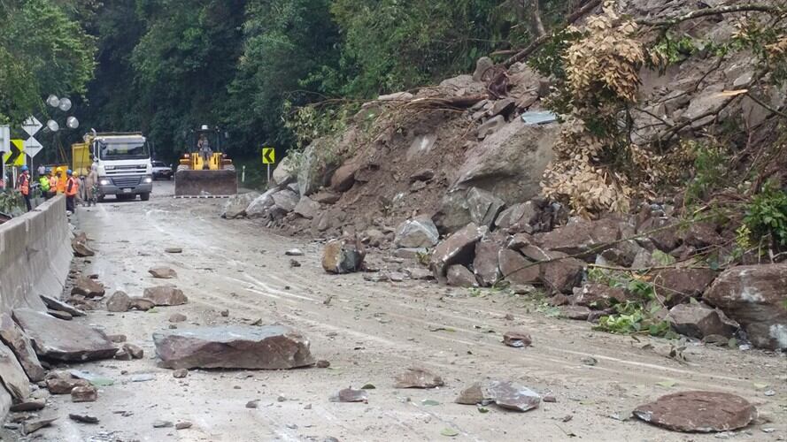 Cierre vía al llano. Foto: Colprensa