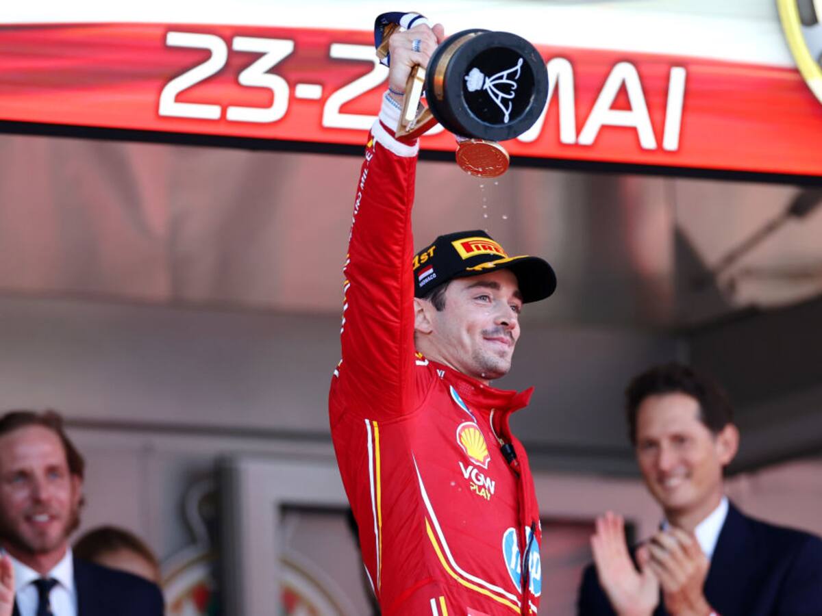 Charles Leclerc ganó por primera vez el Gran Premio de Mónaco de F1