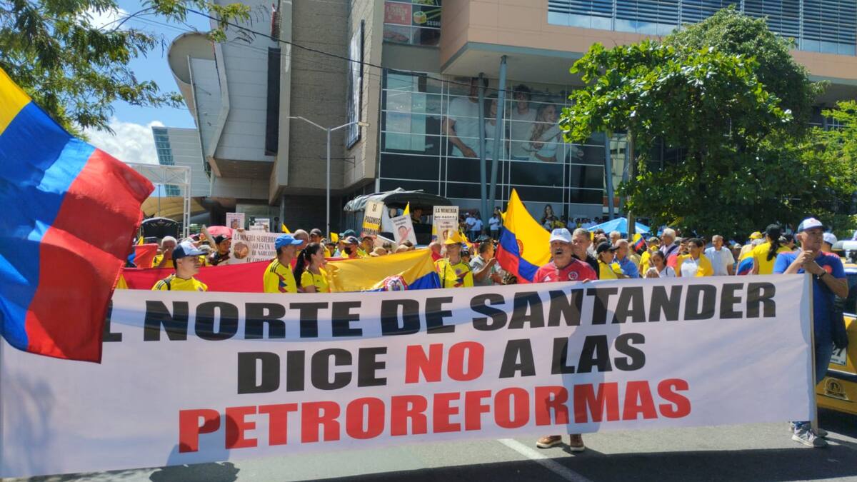 Protestas en Cúcuta: así avanza la jornada de movilizaciones de la oposición