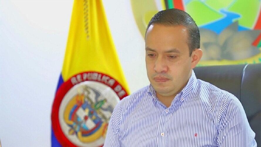 Mauricio Aguilar . Foto: Gobernador de Santander.