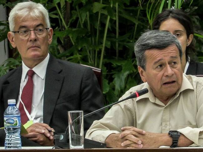 Pablo Beltrán pidió al nuevo gobierno que mantenga la mesa de diálogos con el Eln. Foto: Getty Images