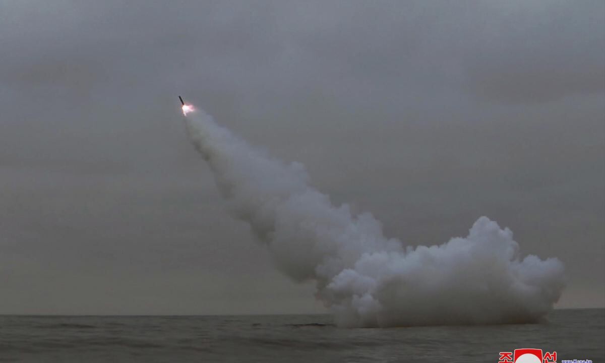 Misil lanzado desde Corea del Norte