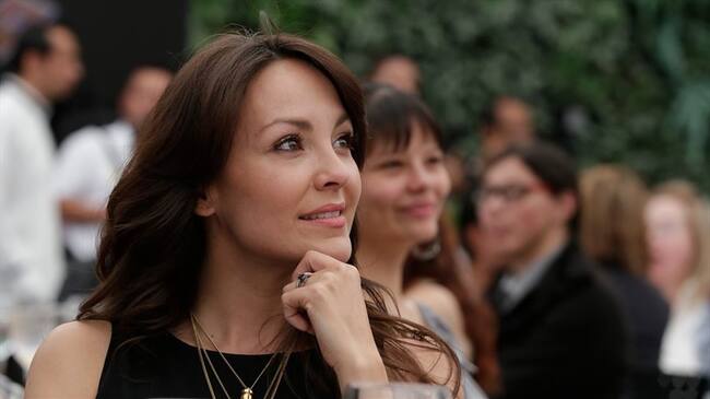 Carolina Gómez, actriz y presentadora colombiana. Foto: Colprensa - Juan Páez