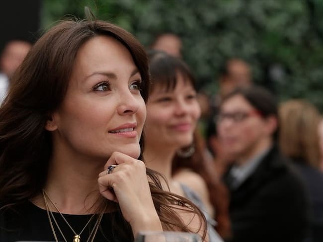 Carolina Gómez, actriz y presentadora colombiana. Foto: Colprensa - Juan Páez