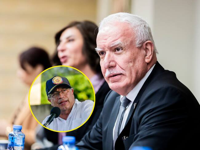 “Condecoraremos a Petro por su apoyo a la justicia internacional”: canciller de Palestina