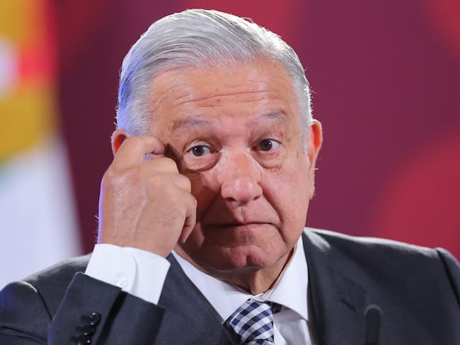 El presidente de México, Andrés Manuel López Obrador. Foto de Héctor Vivas/Getty Images.