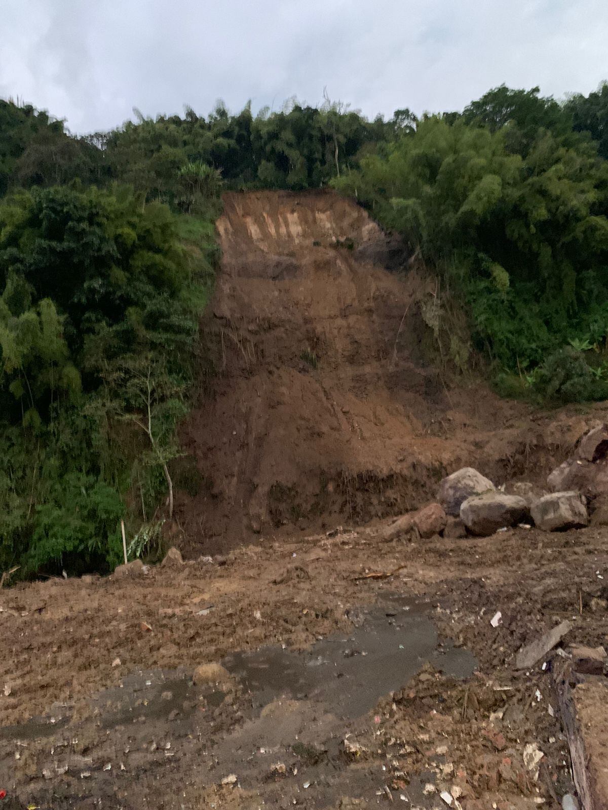 Asciende el número de damnificados en Pereira y Dosquebradas. Crédito: Daniel Ortiz.
