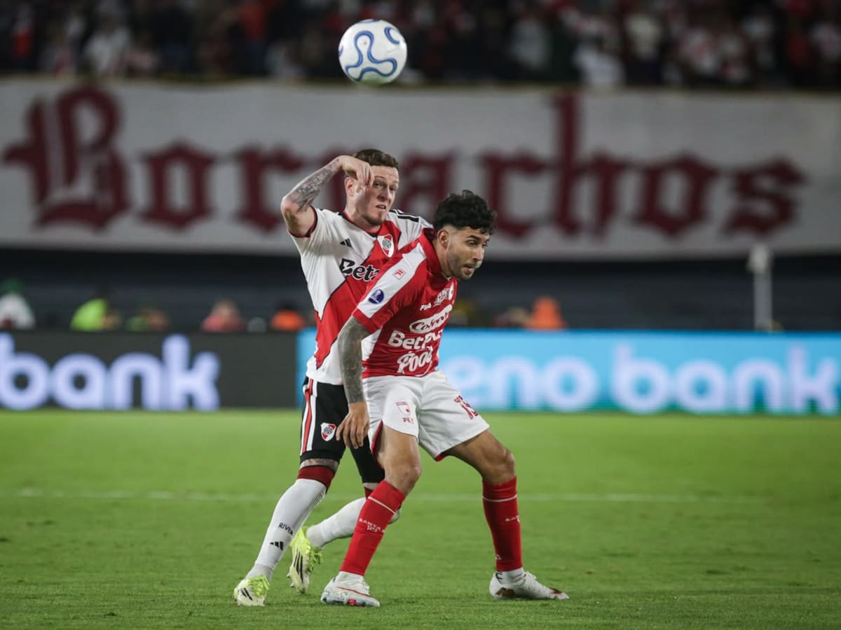Santa Fe no logra pasar del empate con River Plate en Copa Sudamericana: resumen del partido