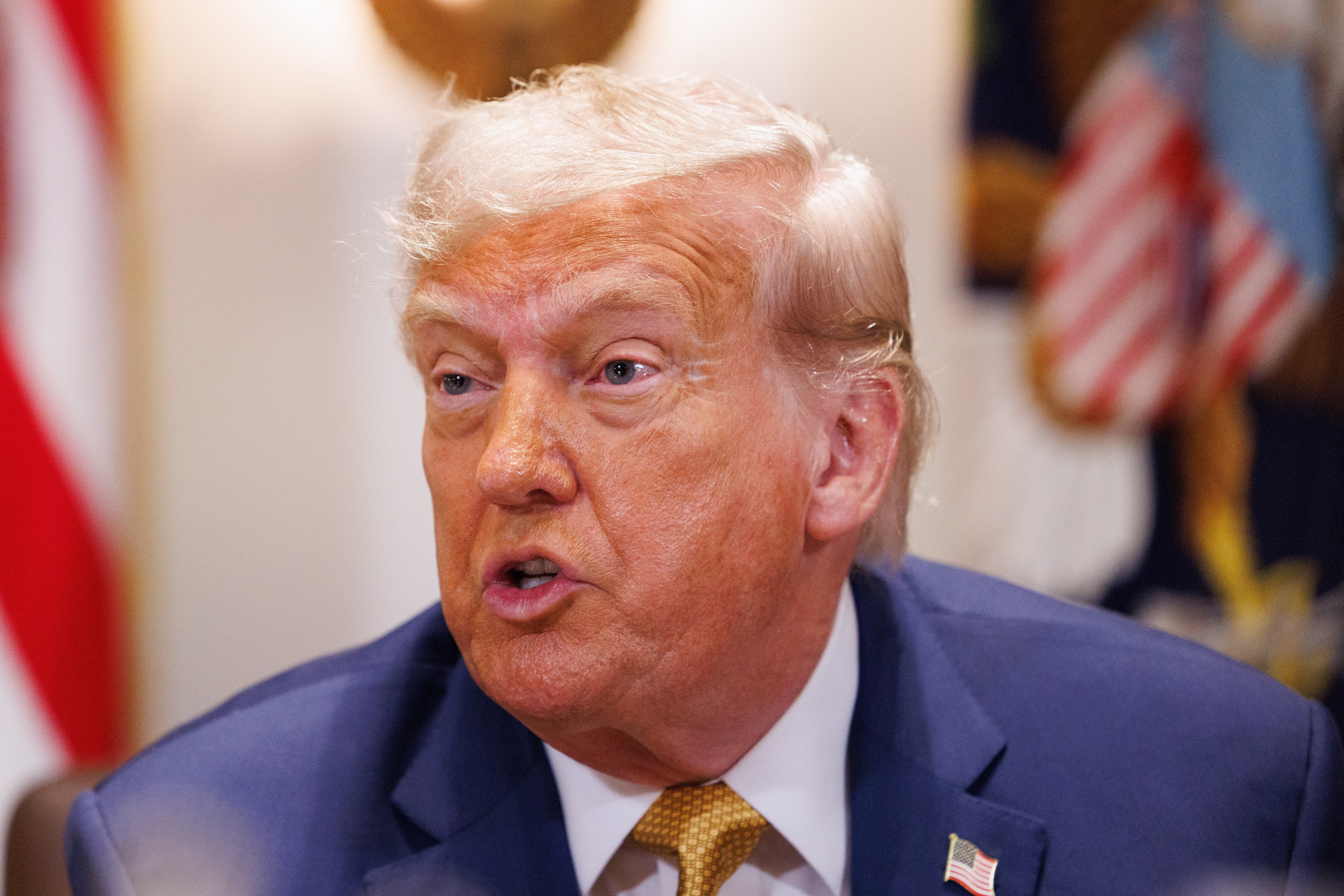 Presidente Donald Trump. EFE/EPA/AARON SCHWARTZ / POOL