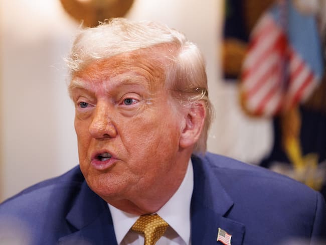 Presidente Donald Trump. EFE/EPA/AARON SCHWARTZ / POOL