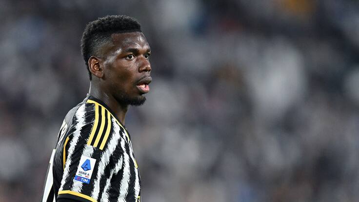 Turin (Italy), 14/05/2023.- (FILE) A file photograph dated 14 May 2023 shows Juventus&#039; Paul Pogba reacting during the Italian Serie A soccer match Juventus FC vs US Cremonese at the Allianz Stadium in Turin, Italy, re-issued 29 February 2024. Italy&#039;s National Anti-Doping Tribunal on 29 February 2024 confirmed the four-year-ban requested by the Anti-Doping Prosecutor&#039;s Office after Pogba was tested positve for elevated levels of testosterone in August 2023. (Italia) EFE/EPA/ALESSANDRO DI MARCO