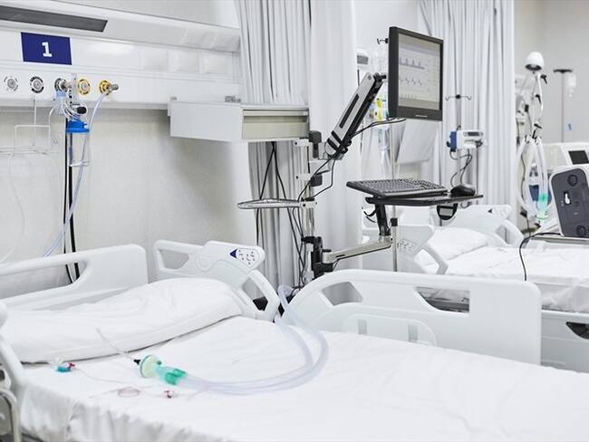 Camas Unidad de Cuidados Intensivos. Foto: Getty Images: Morsa Images