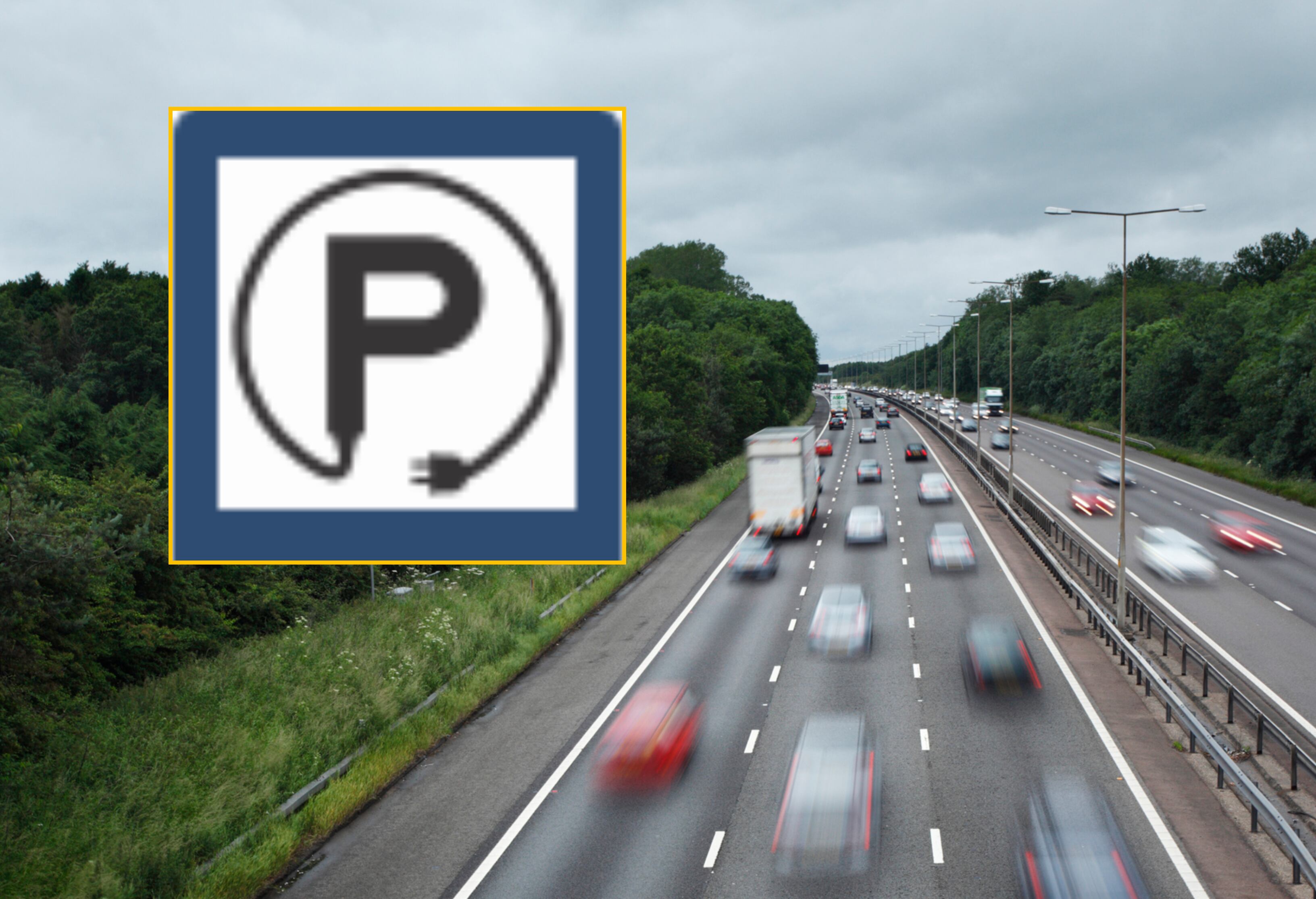 SEÑAL SI-07C e imagen de referencia. Fotos: Manual de Señalización Vial de Colombia y Getty Images