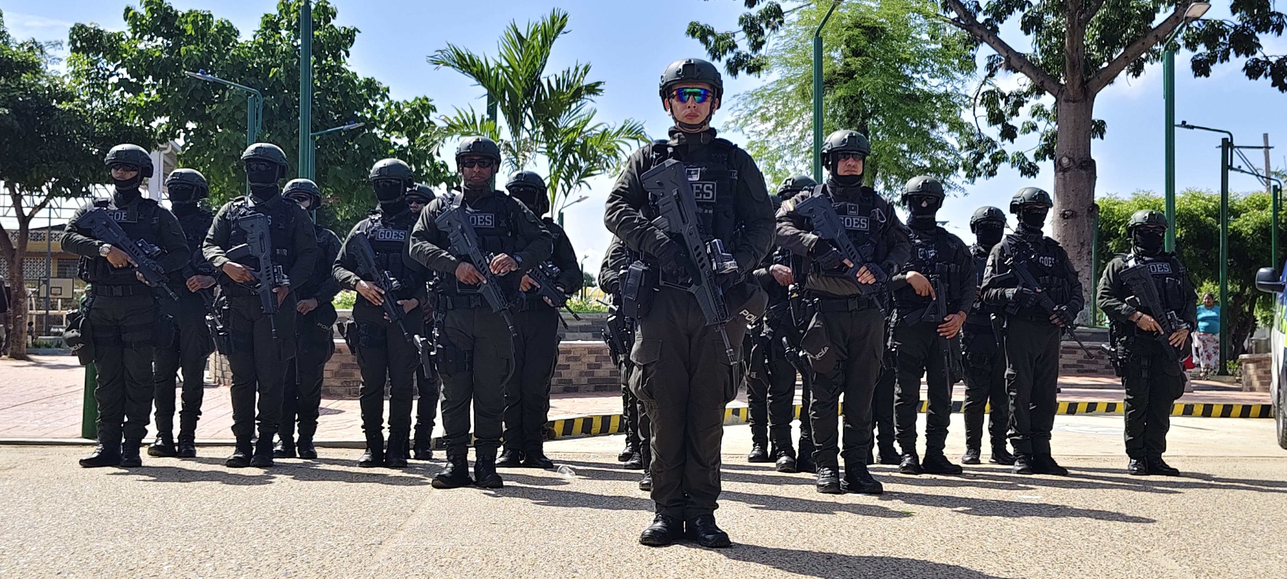 Grupo de Operaciones Especiales GOES/ Policía del Magdalena.