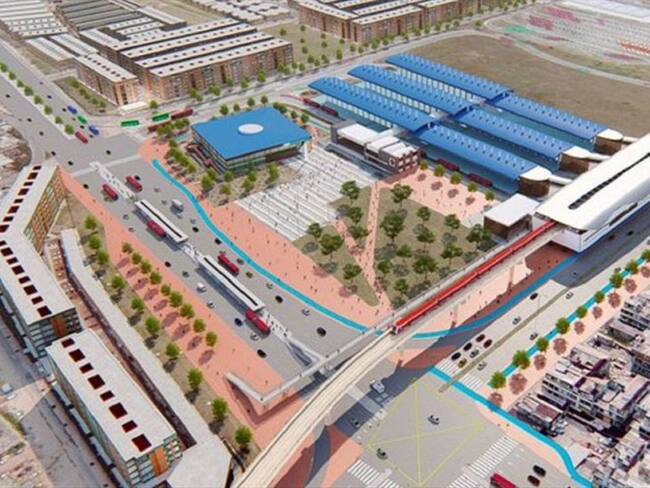 Metro de Bogotá. Foto: Twitter: @MetroBogota