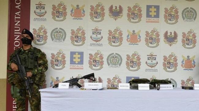 Las autoridades reportaron que dieron de baja a un importante integrante del grupo organizado Clan del Golfo en zona rural de Caucasia, Antioquia. Foto: Cortesía Ejército Nacional