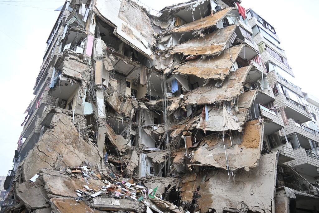 Suburbios del Dahieh. I Foto: Houssam Shbaro/Anadolu via Getty Images.