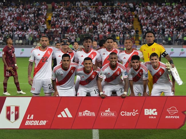 Jugadores de Perú. Foto: ERNESTO BENAVIDES/AFP/Getty Images