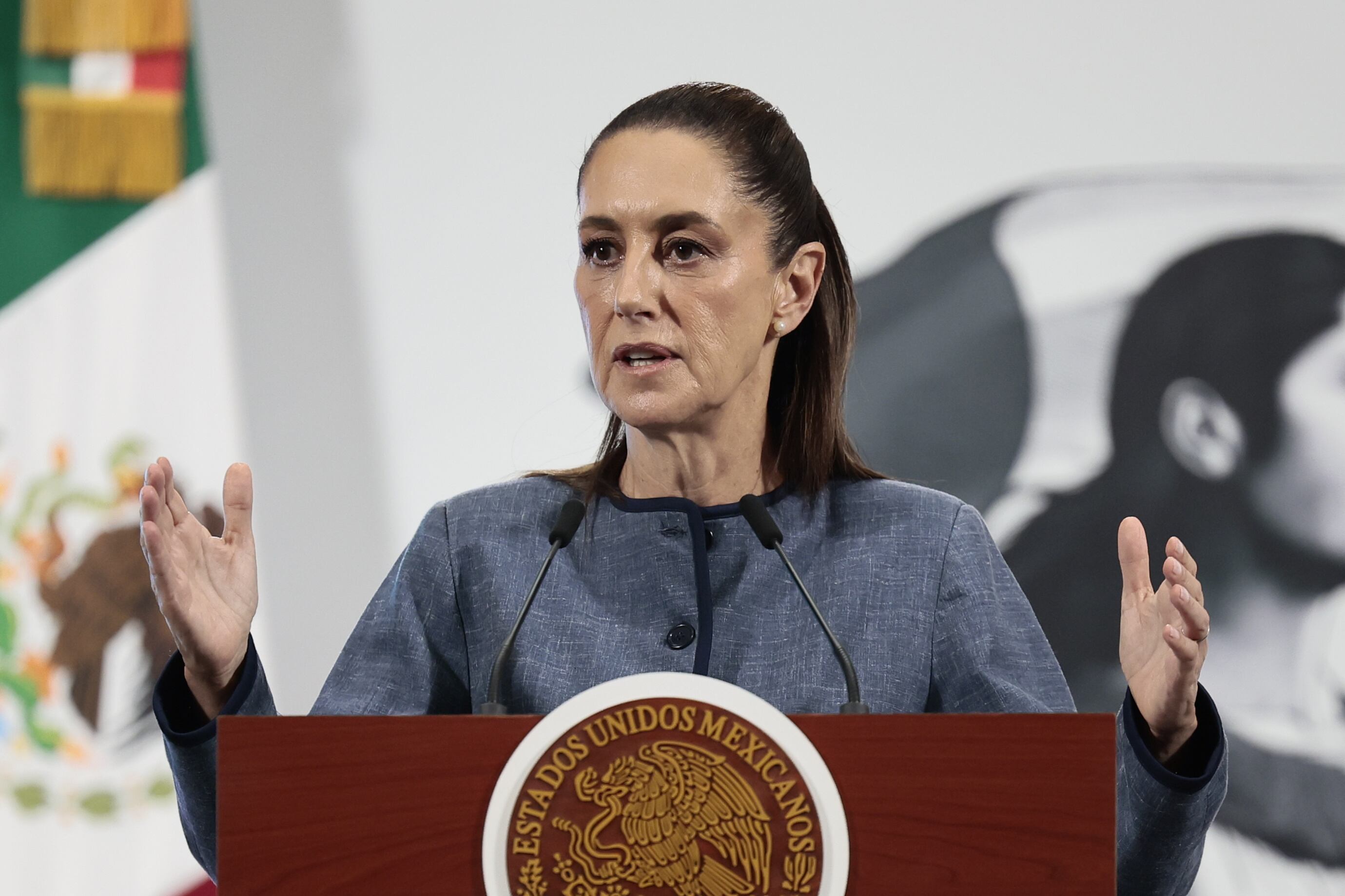 Presidenta de México, Claudia Sheinbaum. FOTO:  EFE/ José Méndez