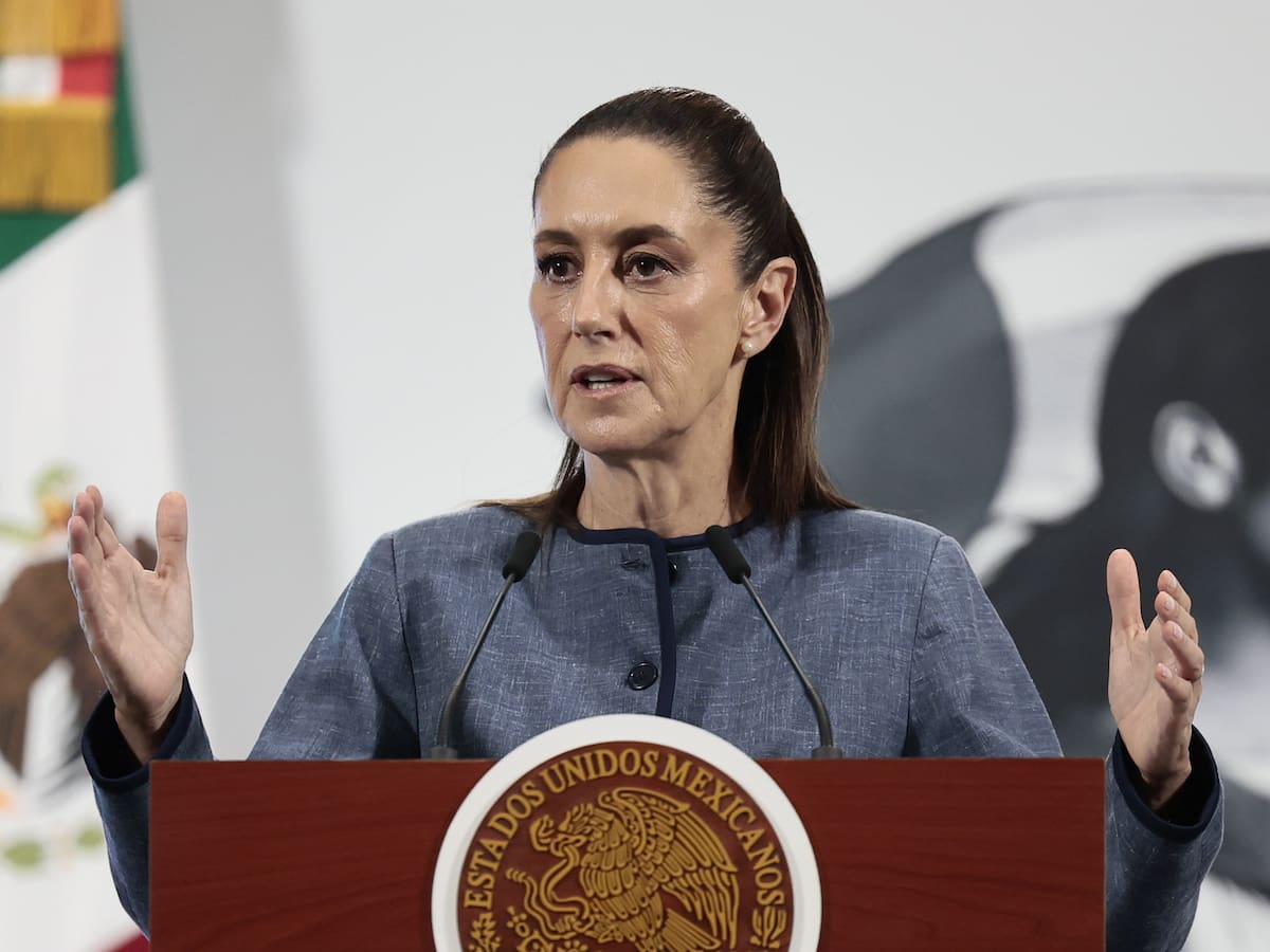 Claudia Sheinbaum respondió que “es absolutamente falso” que aliente protestas en EE.UU.