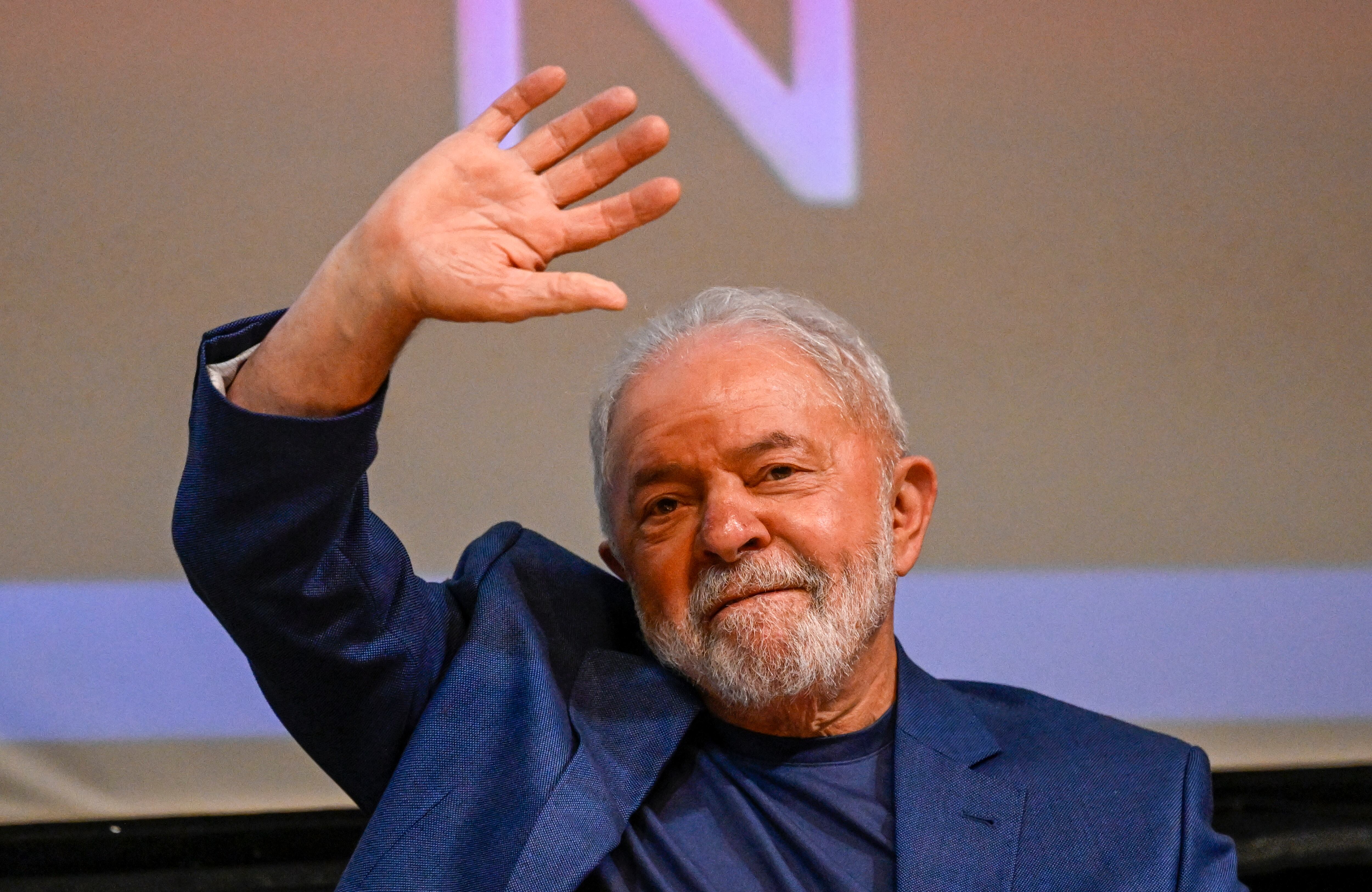 Luiz Inácio Lula da Silva (Lula), presidente electo de Brasil.