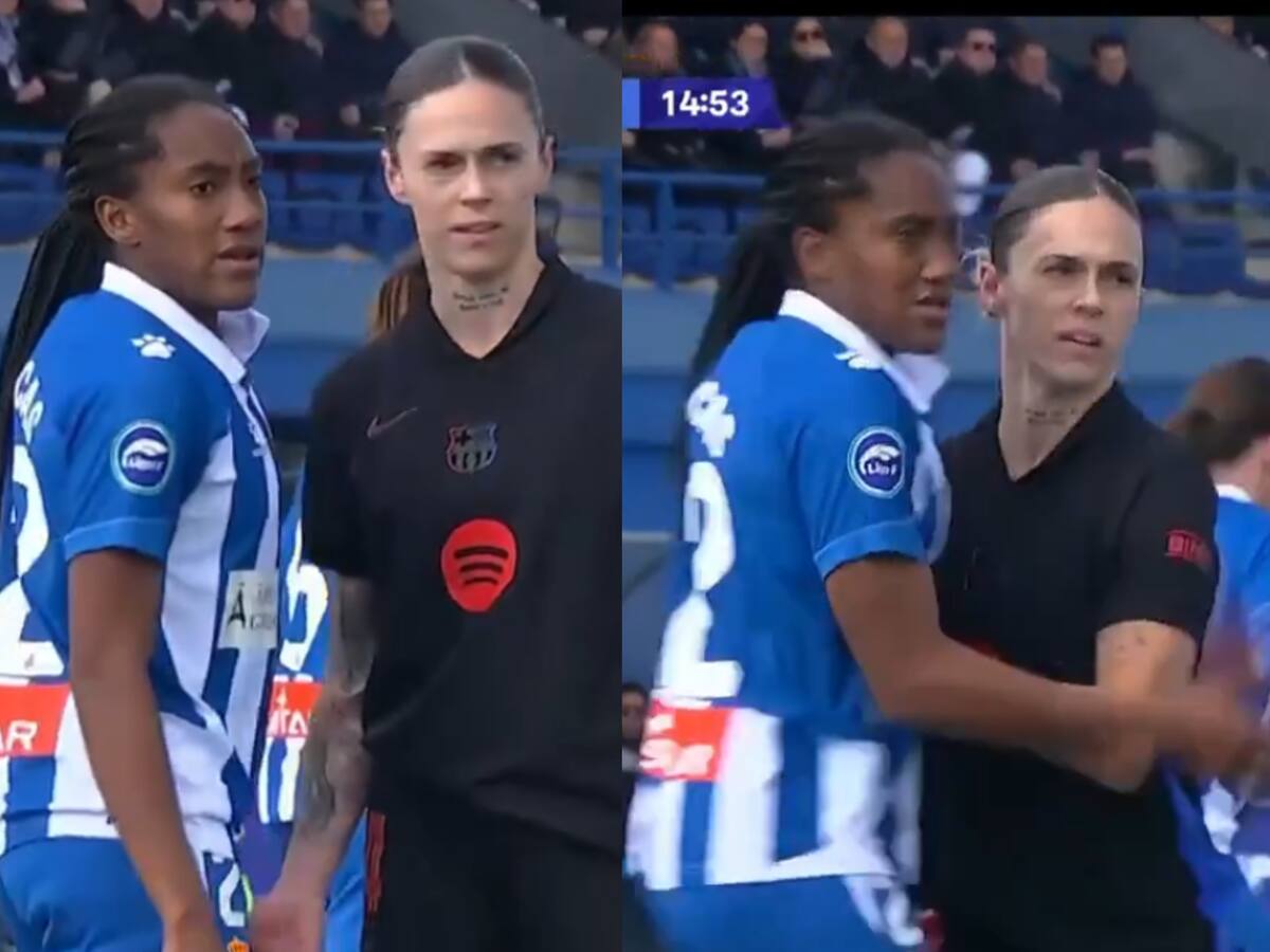 La jugadora colombiana Daniela Caracas sufrió agresión sexual en derbi catalán