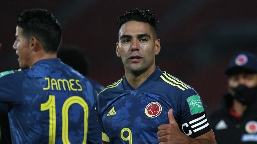 Radamel Falcao García, delantero de la Selección Colombia. Foto: Claudio Reyes - Pool/Getty Images