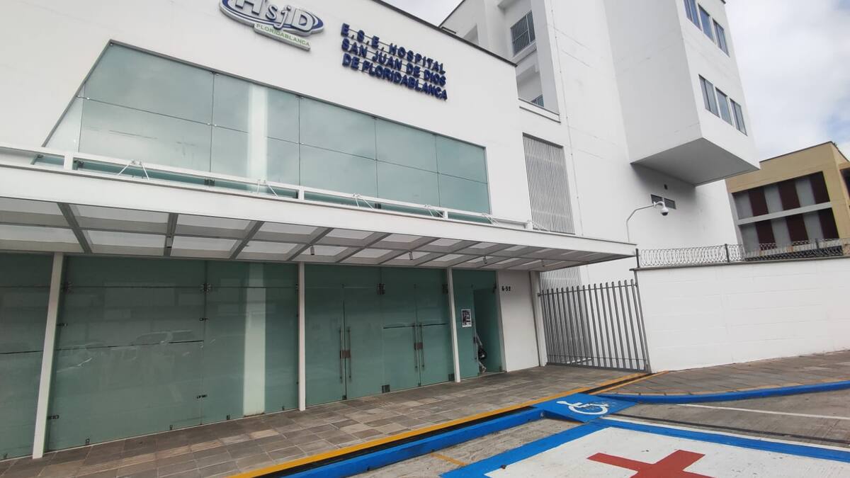 Gobernación de Santander girará recursos ante crisis financiera en Hospital de Floridablanca