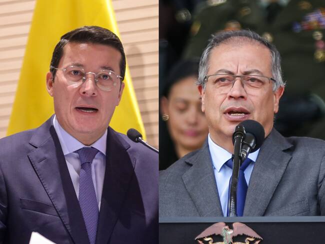 Hernán Penagos y Gustavo Petro | Fotos: Colprensa
