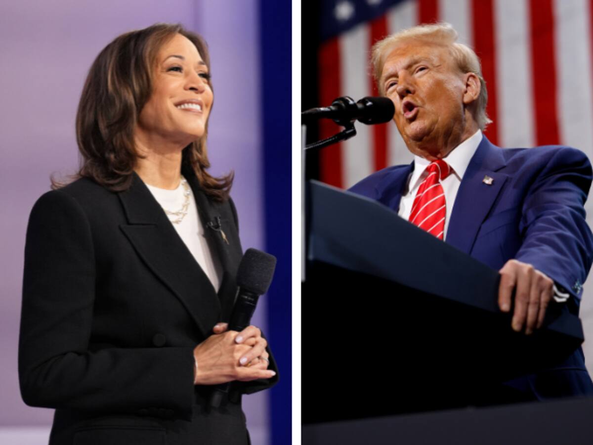 A quién le gustaría ver en la Casa Blanca, ¿a Kamala Harris o a Donald Trump?