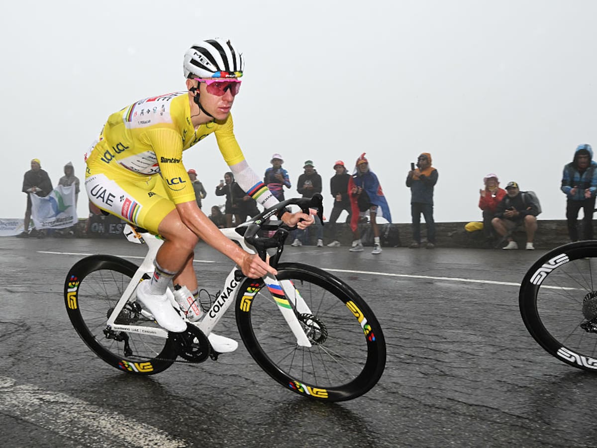 Tadej Pogacar sigue consolidándose como líder del Tour de Francia; así van los colombianos