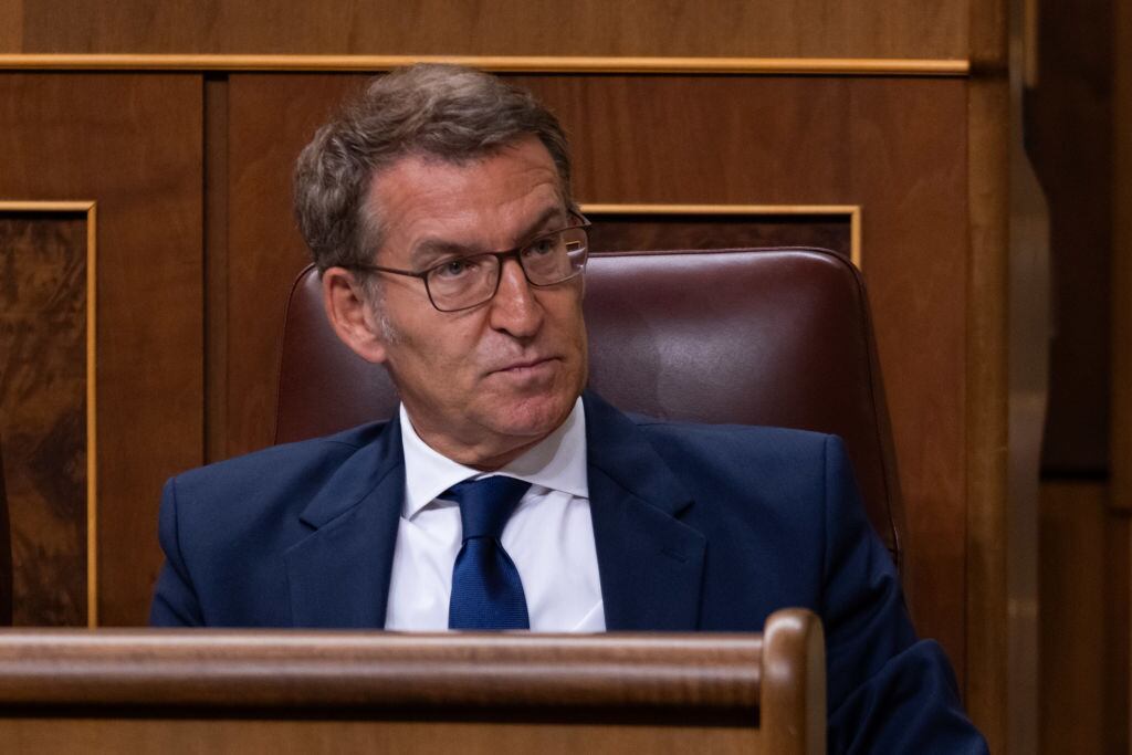 Alberto Nuñez Feijóo. (Photo by Aldara Zarraoa/Getty Images)