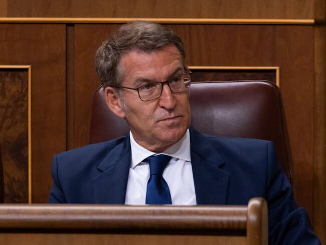 Alberto Nuñez Feijóo. (Photo by Aldara Zarraoa/Getty Images)