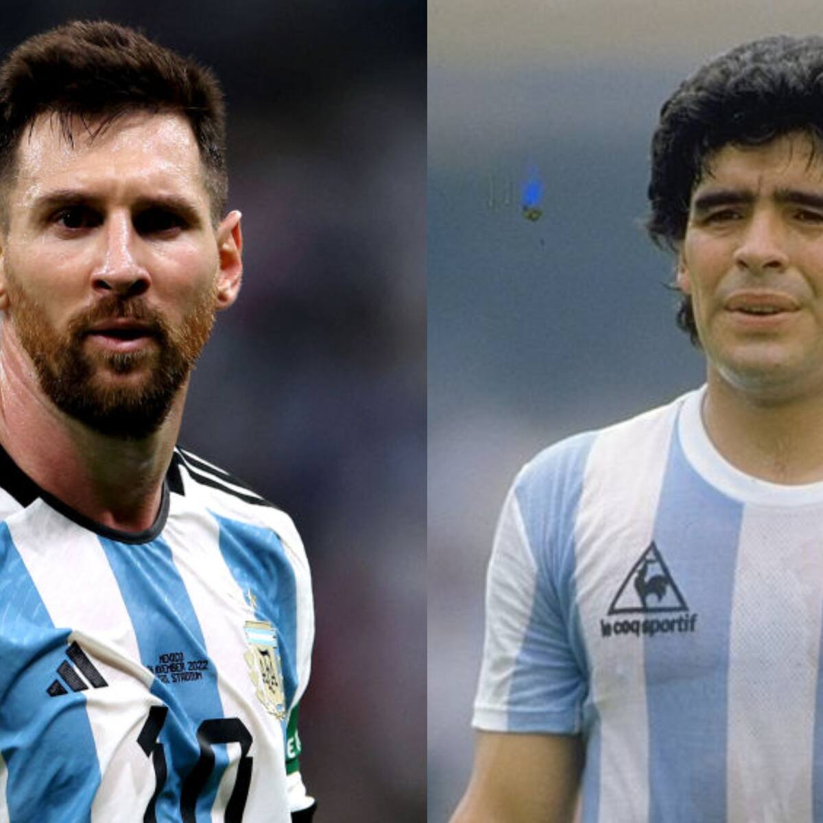 ¿Messi o Maradona? Estadísticas analizan quién sería el mejor futbolista argentino