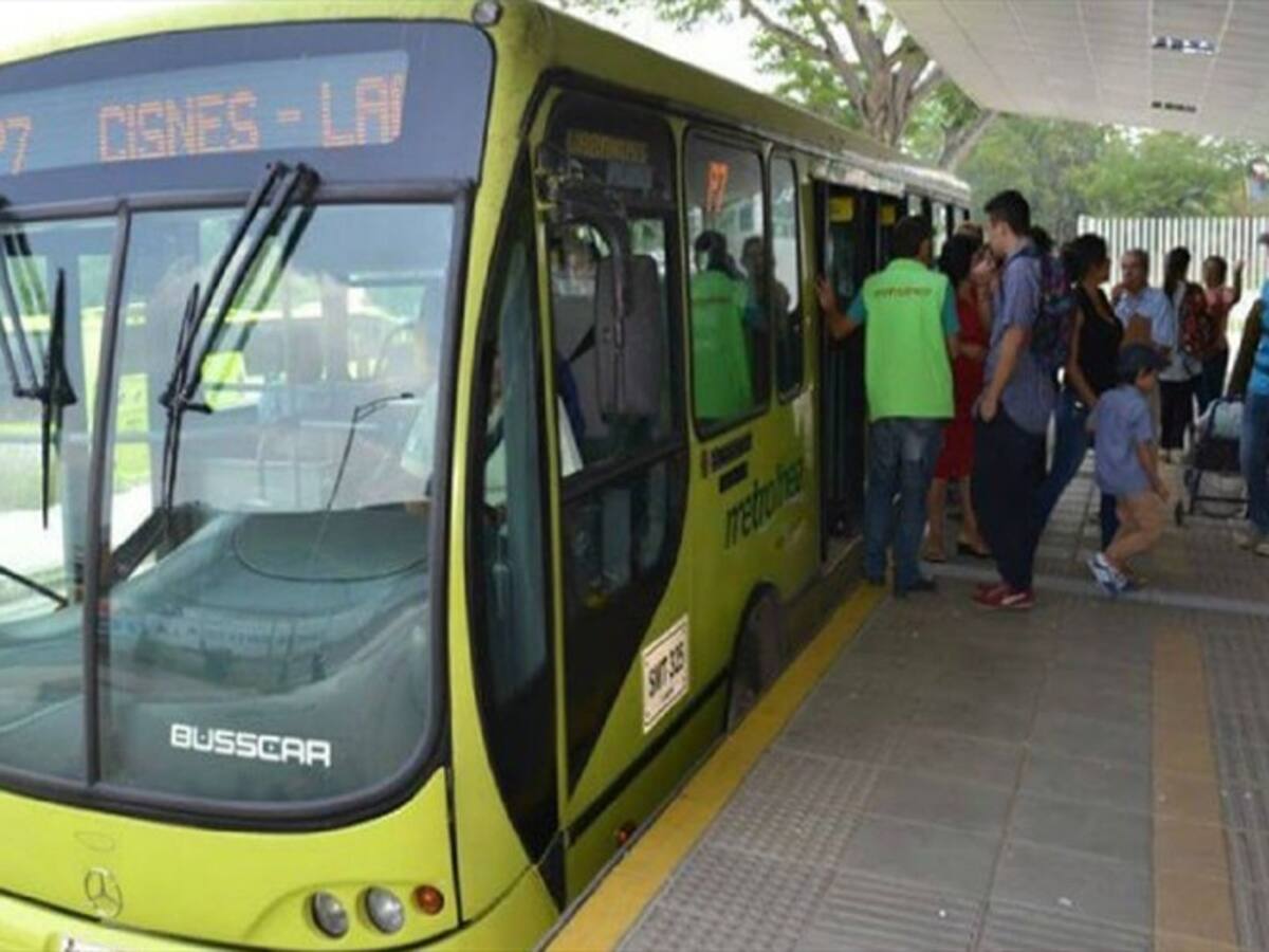 Metrolínea no prestará servicio a gran parte del área metropolitana de Bucaramanga