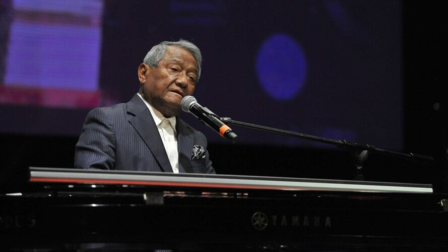 El último y nostálgico homenaje a Armando Manzanero . Foto: Martin Gonzalez Castillo/Getty Images