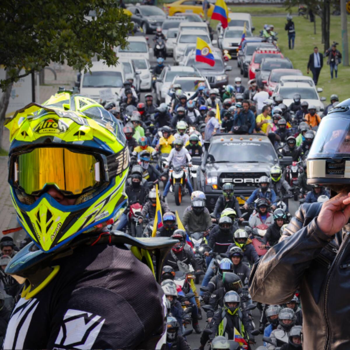 Bloqueos en Bogotá: motociclistas se enfrentan al Distrito por decreto de restricción de movilidad