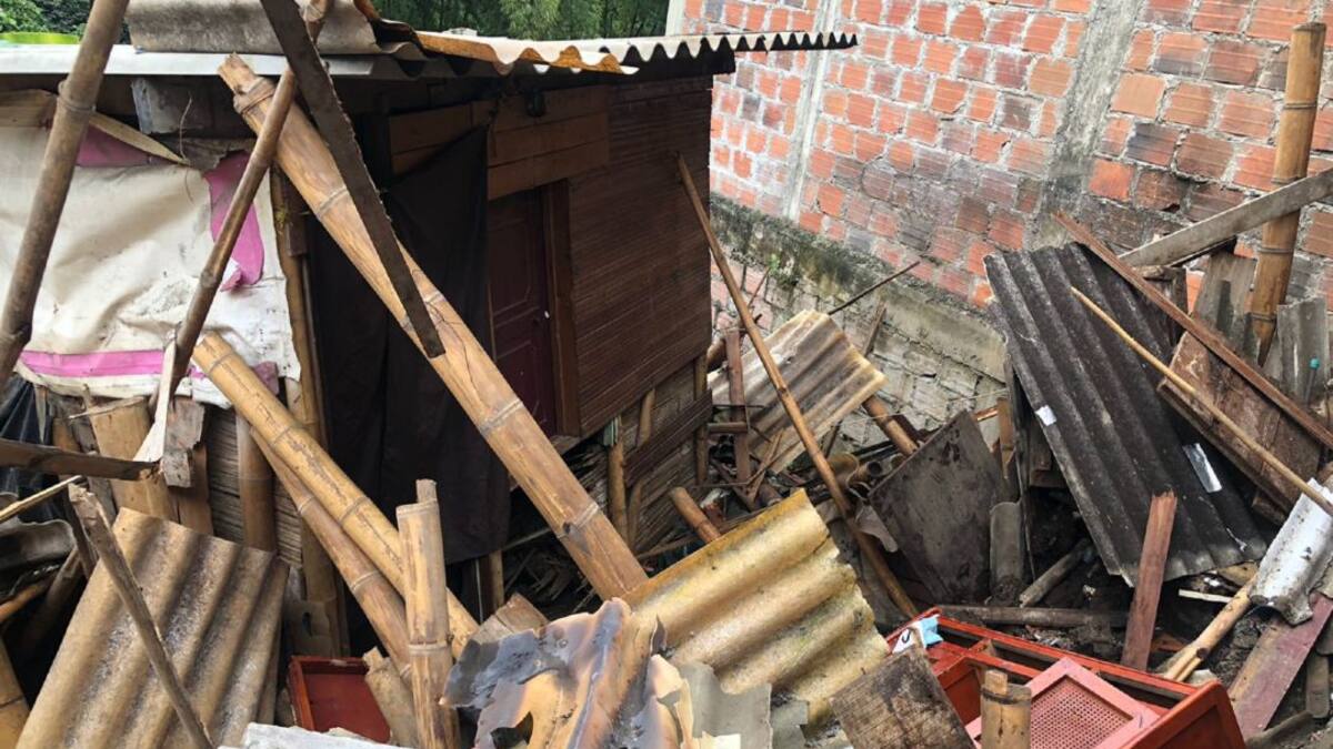 89 familias damnificadas y 50 viviendas colapsadas por lluvias en Piojó, Atlántico