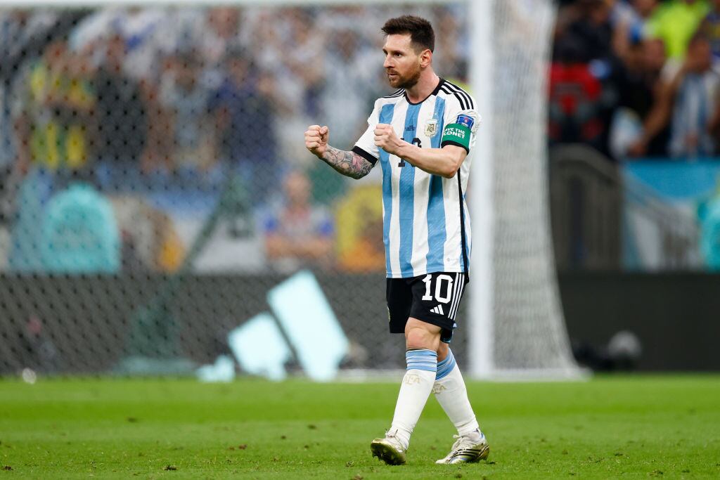 Lionel Messi, Selección de Argentina Mundial de Qatar 2022. Foto: Fu Tian/China News Service via Getty Images