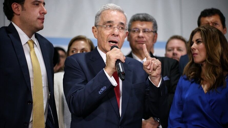 Uribe niega haber sabido sobre pagos de Cadena a testigos Vélez y "Diana" . Foto: Colprensa