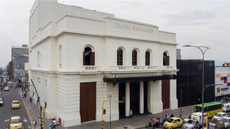 Teatro Santander. Foto:Alcaldía de Bucaramanga