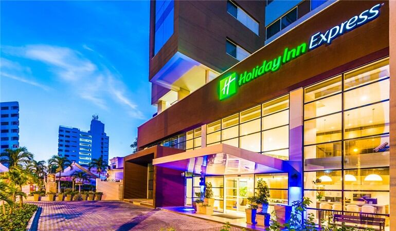 Satisfacción garantizada en Bocagrande. Foto: Hotel Holiday Inn Express