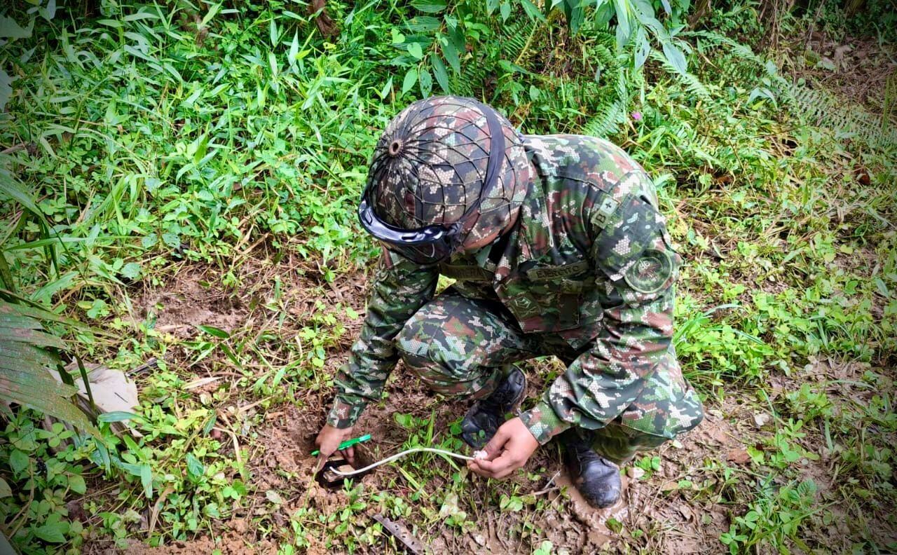 Neutralizan cuatro artefactos explosivos en el suroriente colombiano