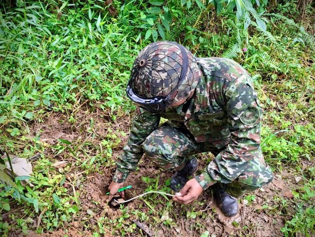 Neutralizan cuatro artefactos explosivos en el suroriente colombiano