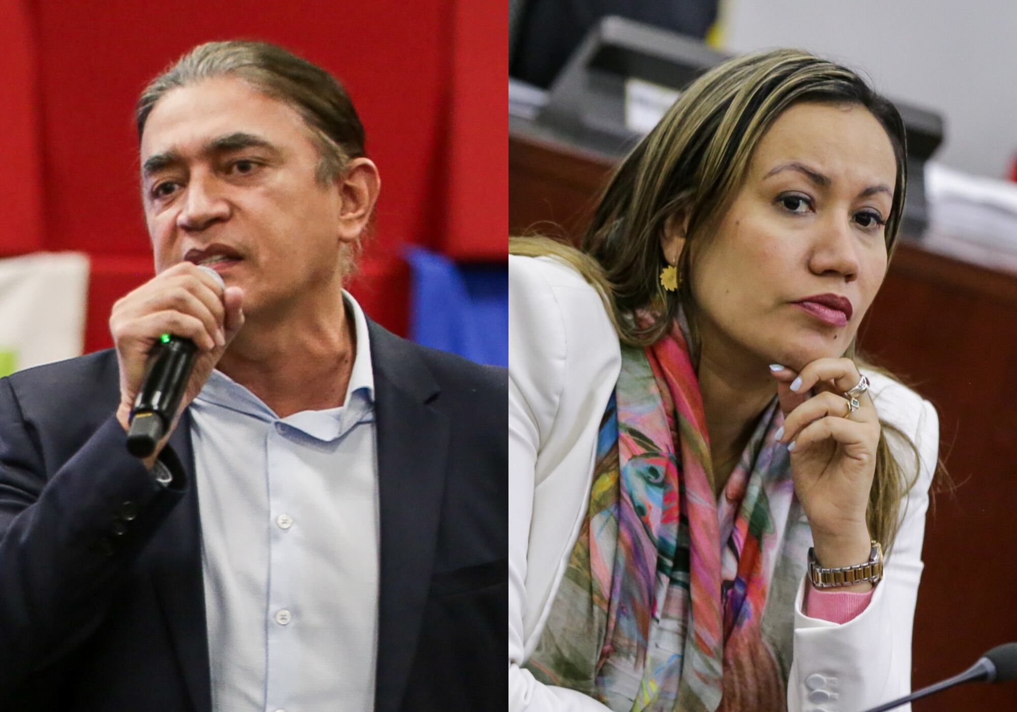 Gustavo Bolívar y Carolina Corcho | Fotos: Colprensa