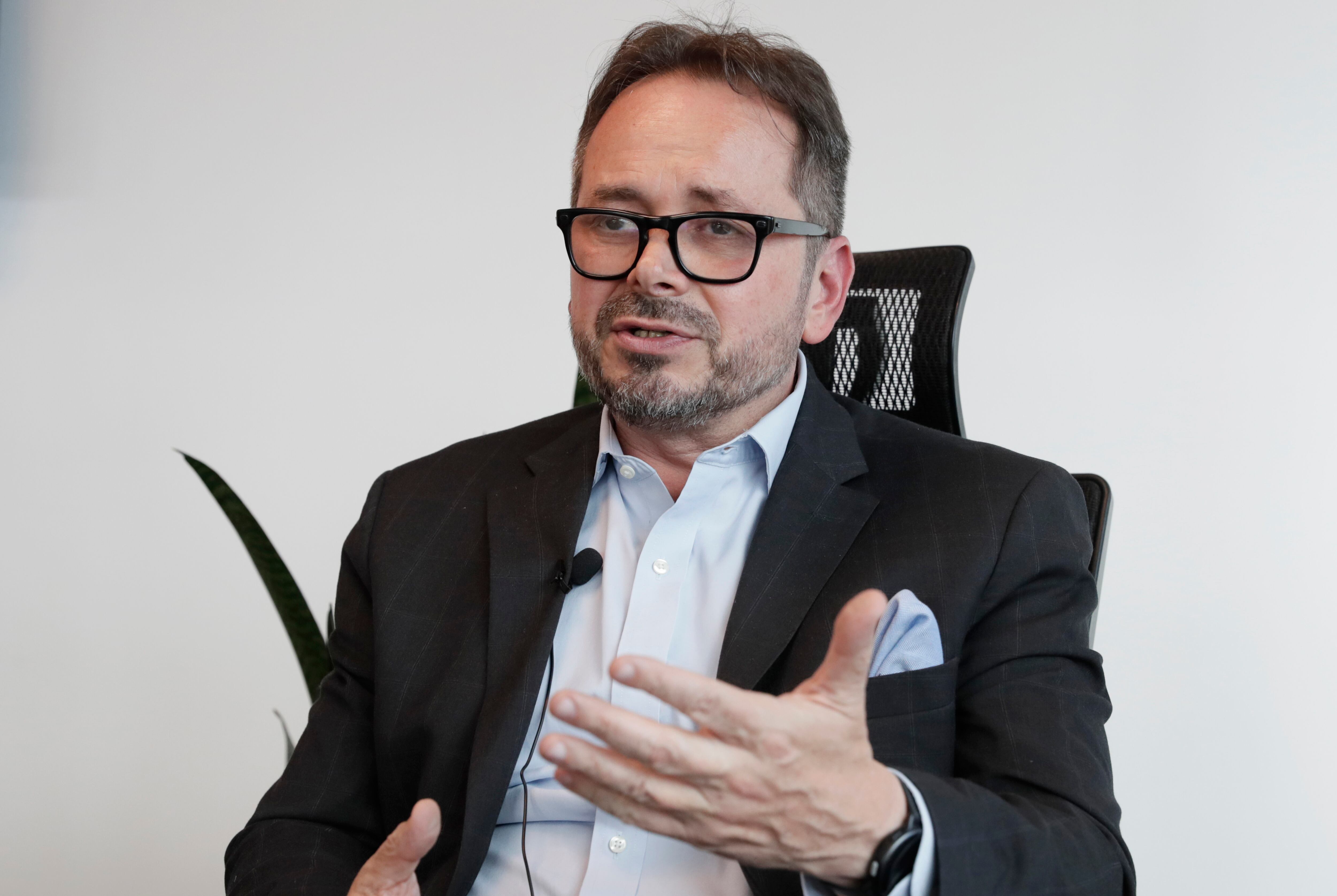 El jefe de la ONU en Colombia, Carlos Ruiz Massieu. Foto: EFE/ Carlos Ortega
