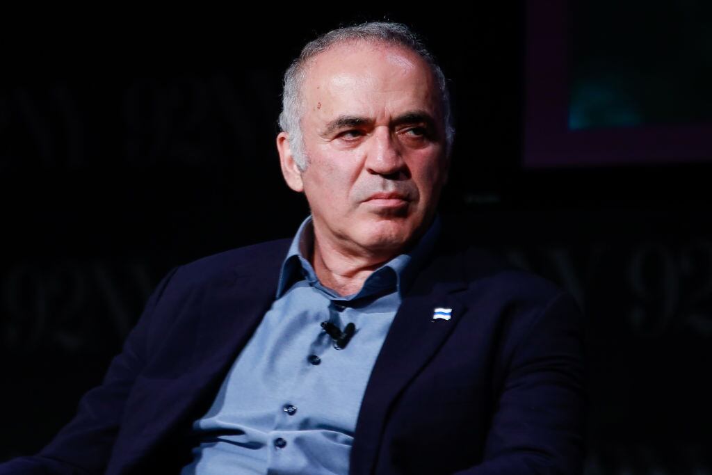 Excampeón de Ajedrez y opositor ruso Gary Kasparov. (Foto: Jason Mendez/Getty Images)