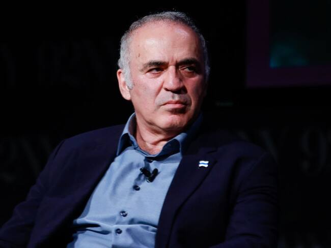 Excampeón de Ajedrez y opositor ruso Gary Kasparov. (Foto: Jason Mendez/Getty Images)