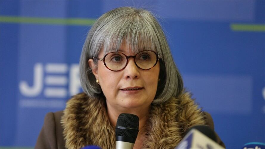Patricia Linares, presidenta de la JEP. Foto: Colprensa